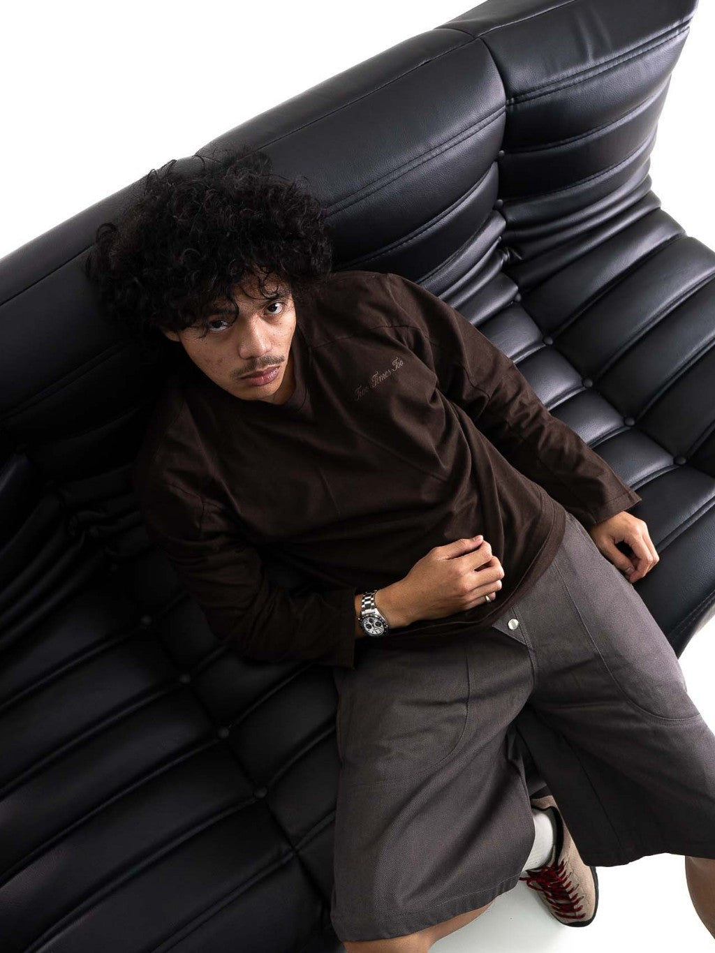 Boxy Daily Tee - Brown