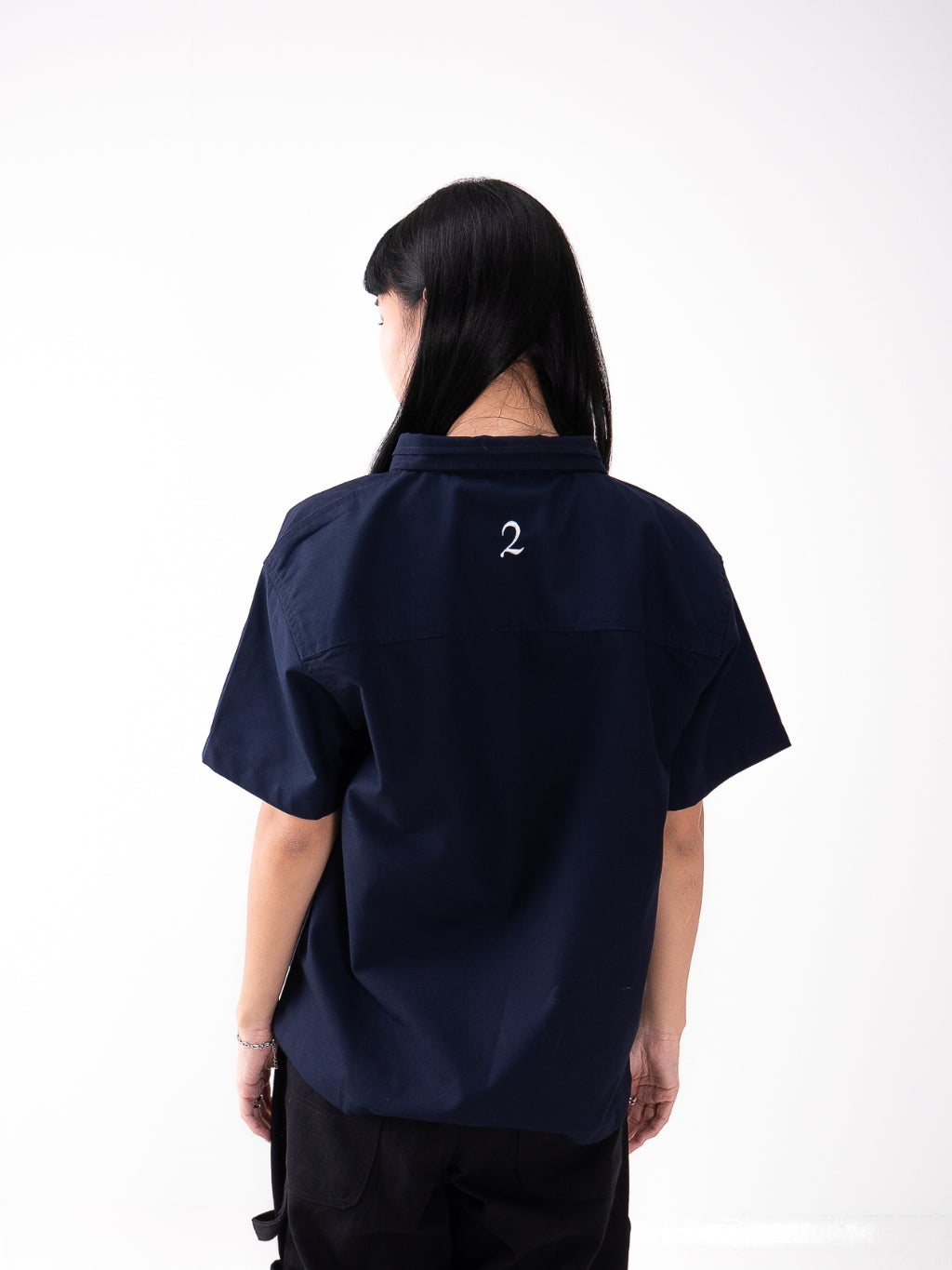 Asymmetrical Workshirt - Navy