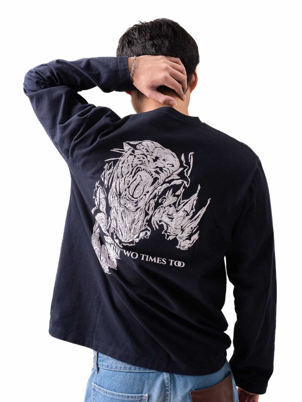 Tiger Tee - Vintage Blue