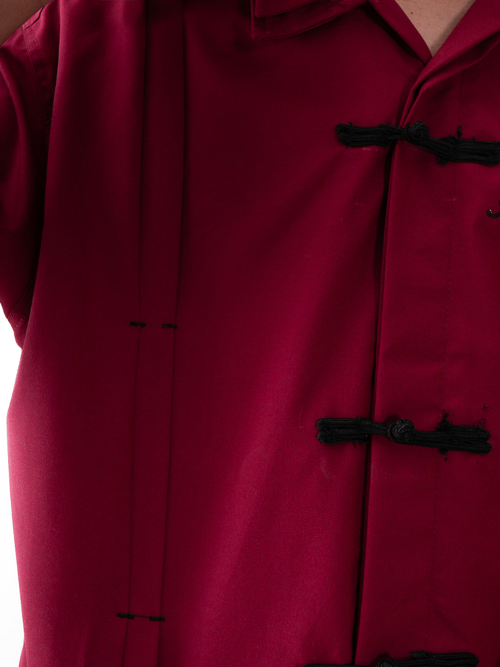 Chinese Shirt - Maroon