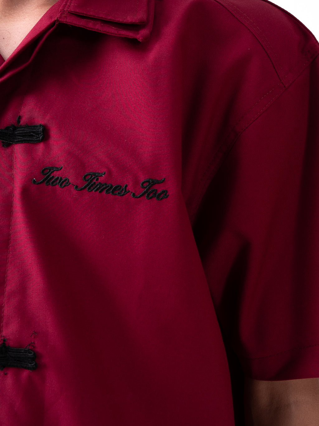 Chinese Shirt - Maroon