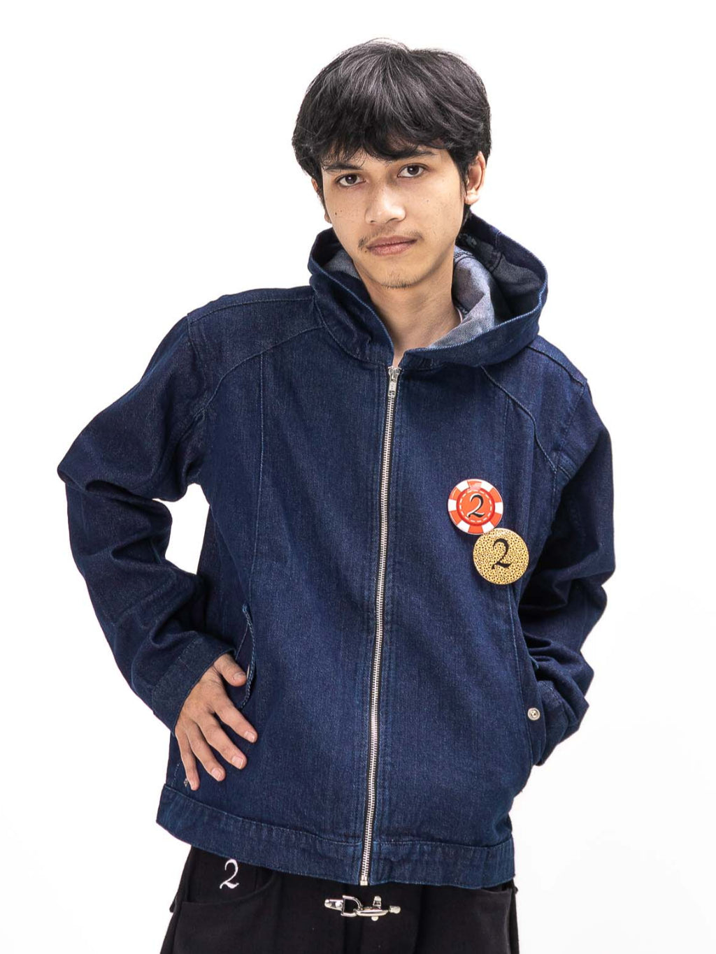 Denim Active Jacket - Raw Blue