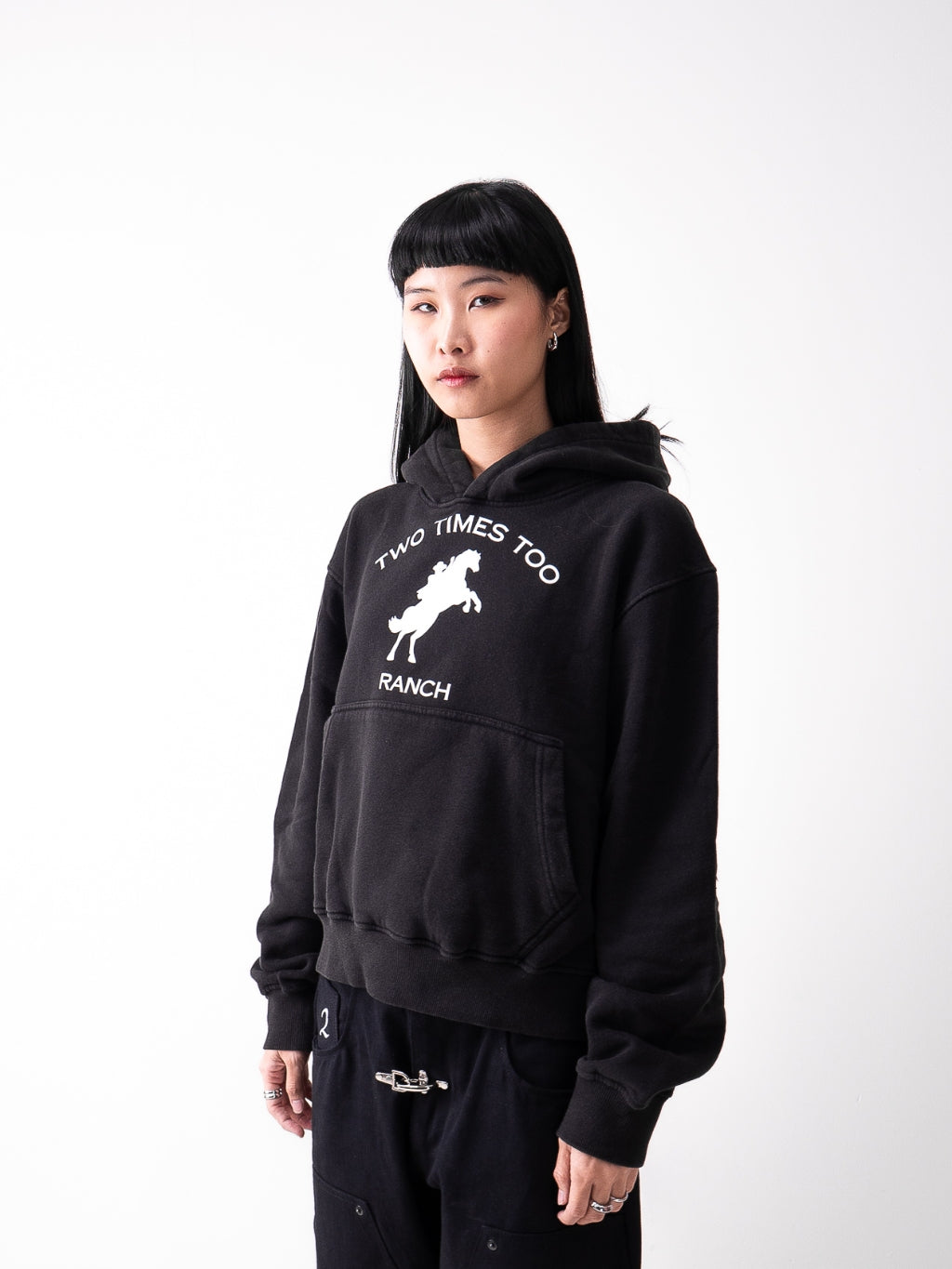 Distressed Ranch Hoodie