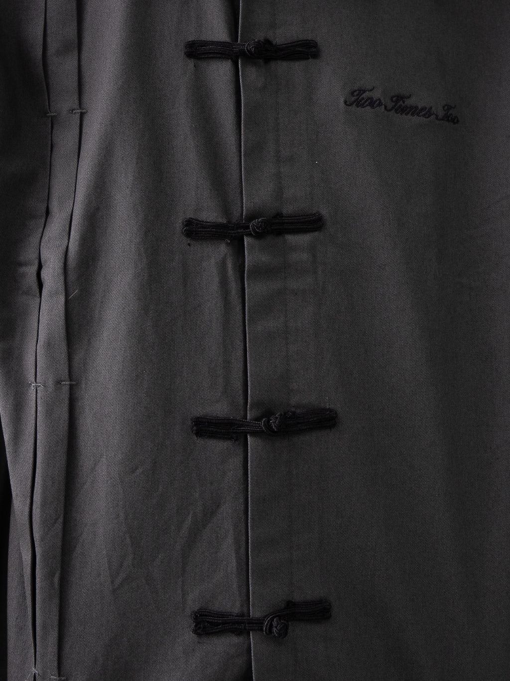 Chinese Shirt - Dark Grey