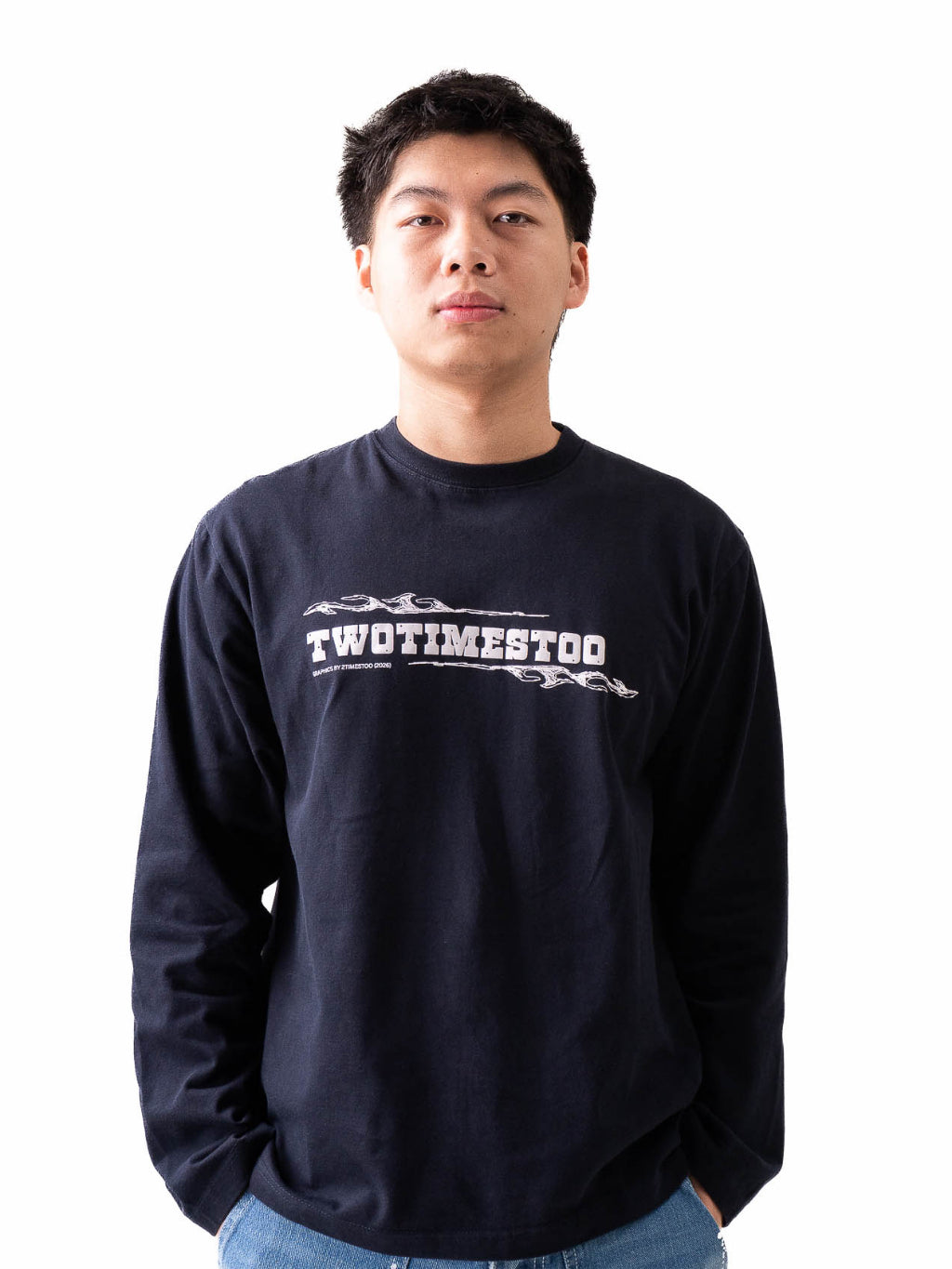 Tiger Tee - Vintage Blue