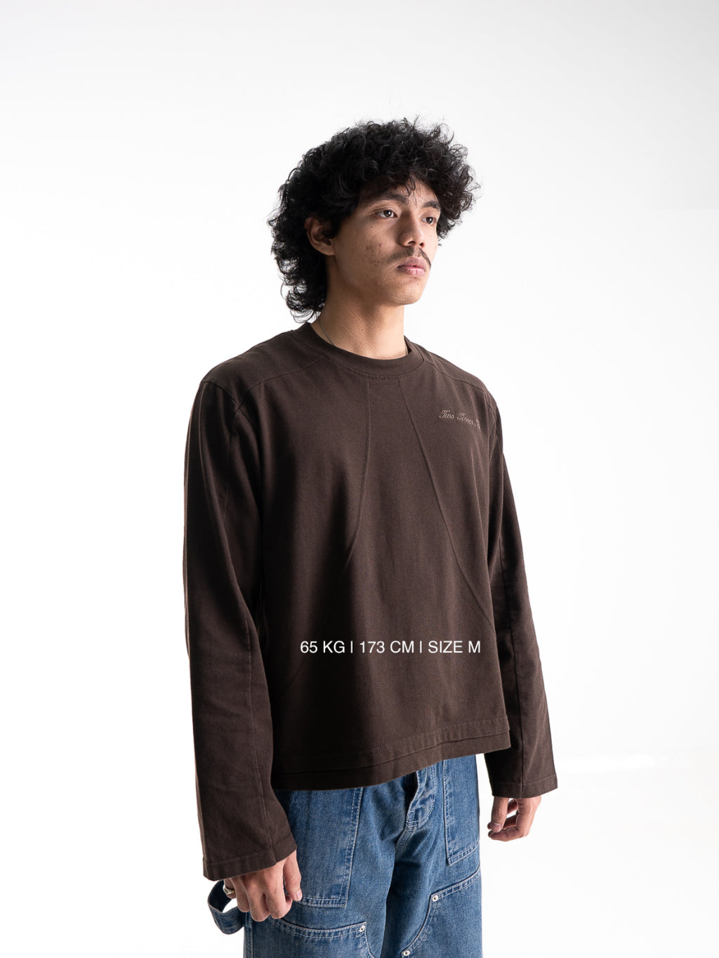 Boxy Daily Tee - Brown