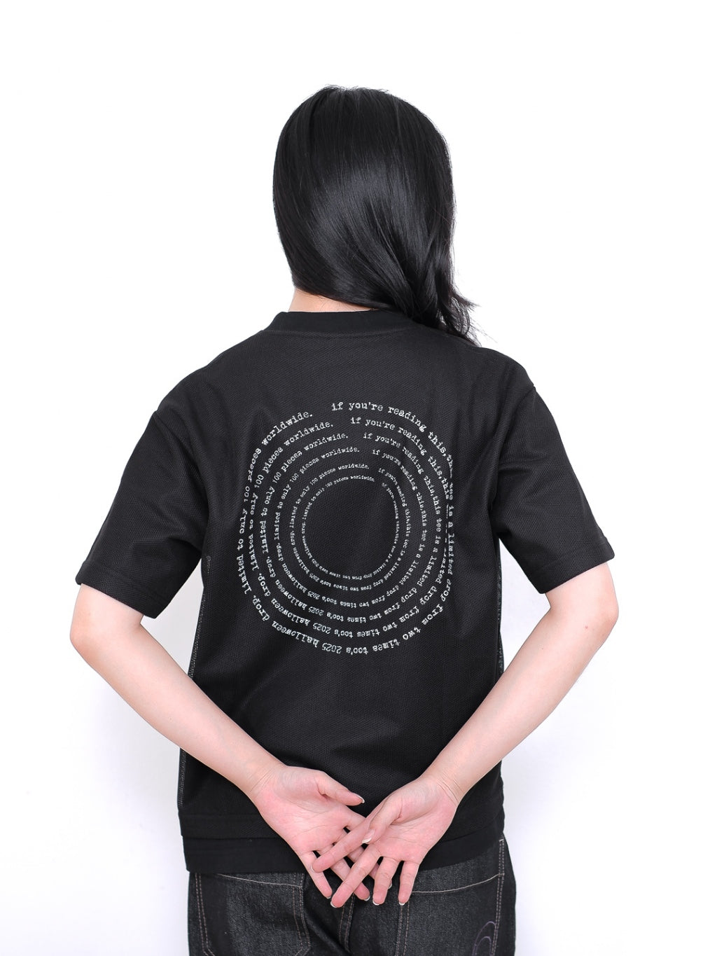 Double Layered Mesh Tee