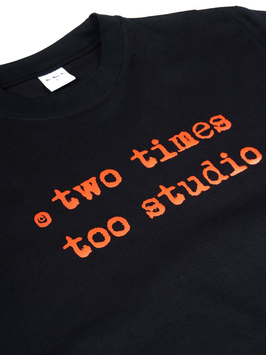 Logo Tee - Jet Black/Red