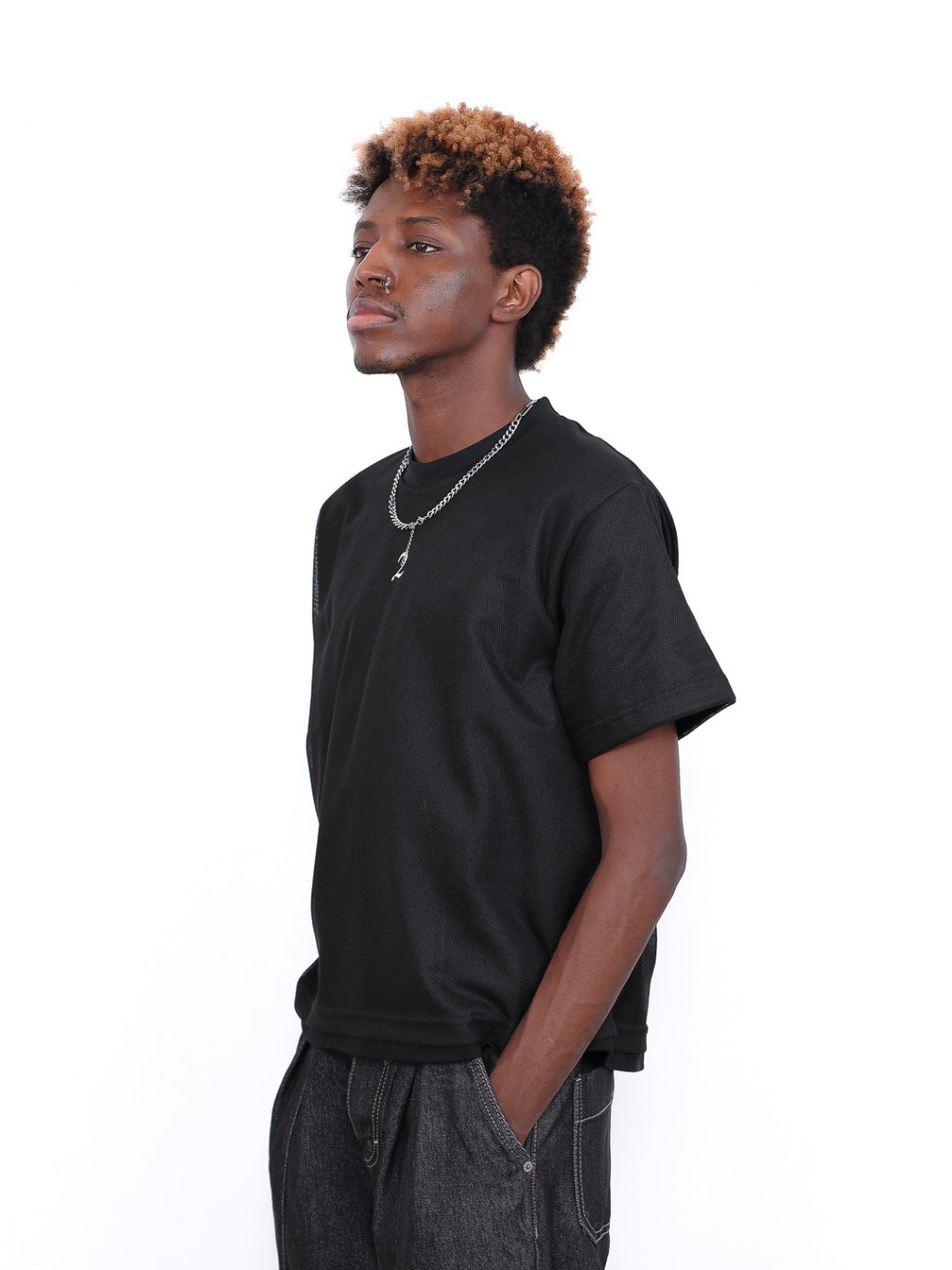 Double Layered Mesh Tee