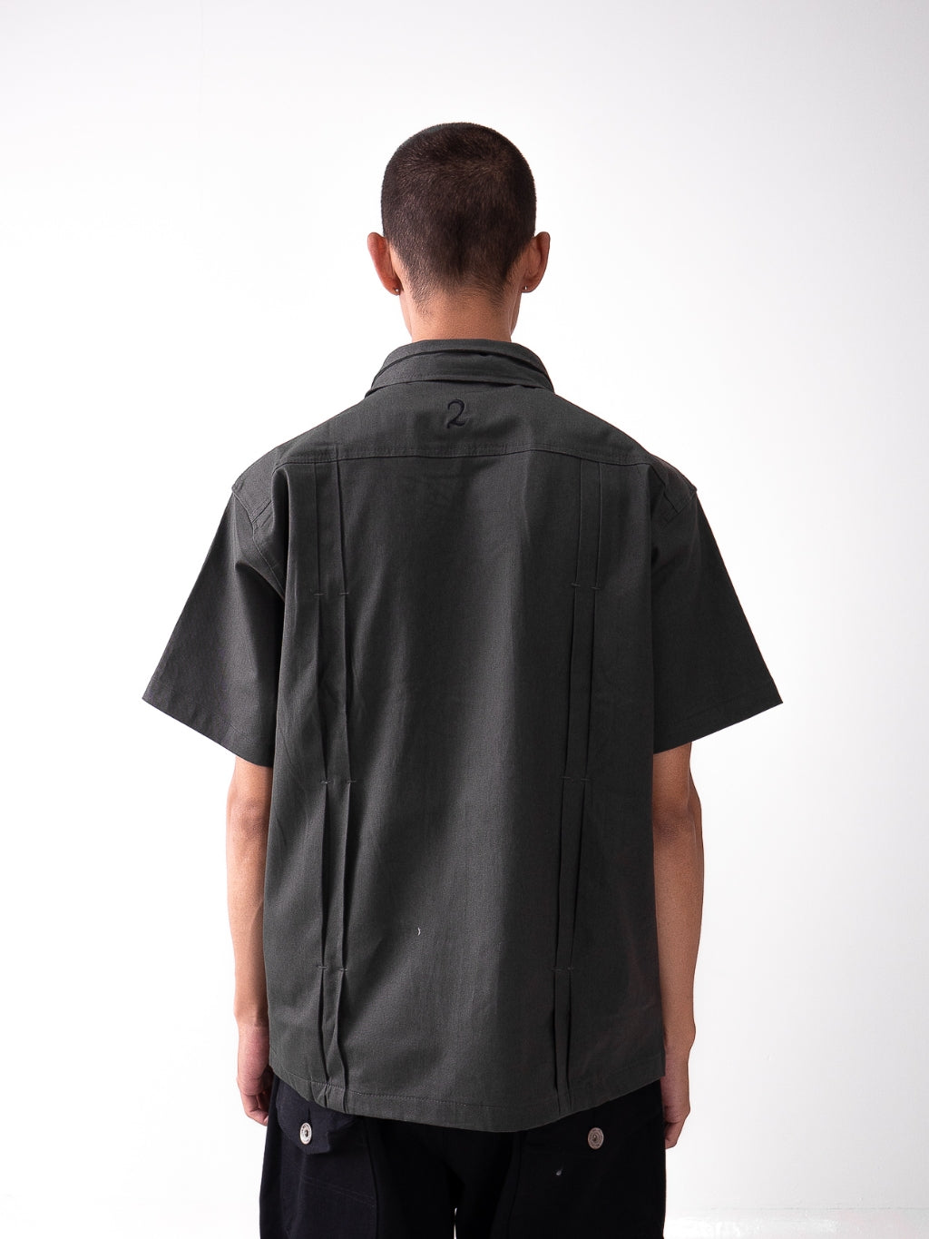 Chinese Shirt - Dark Grey