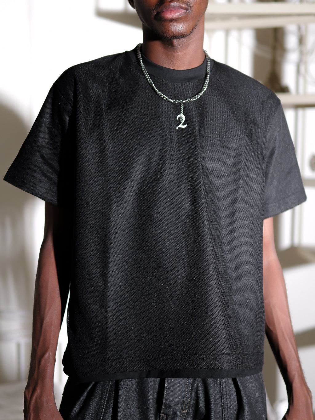 ⁠Double Layered Mesh Tee