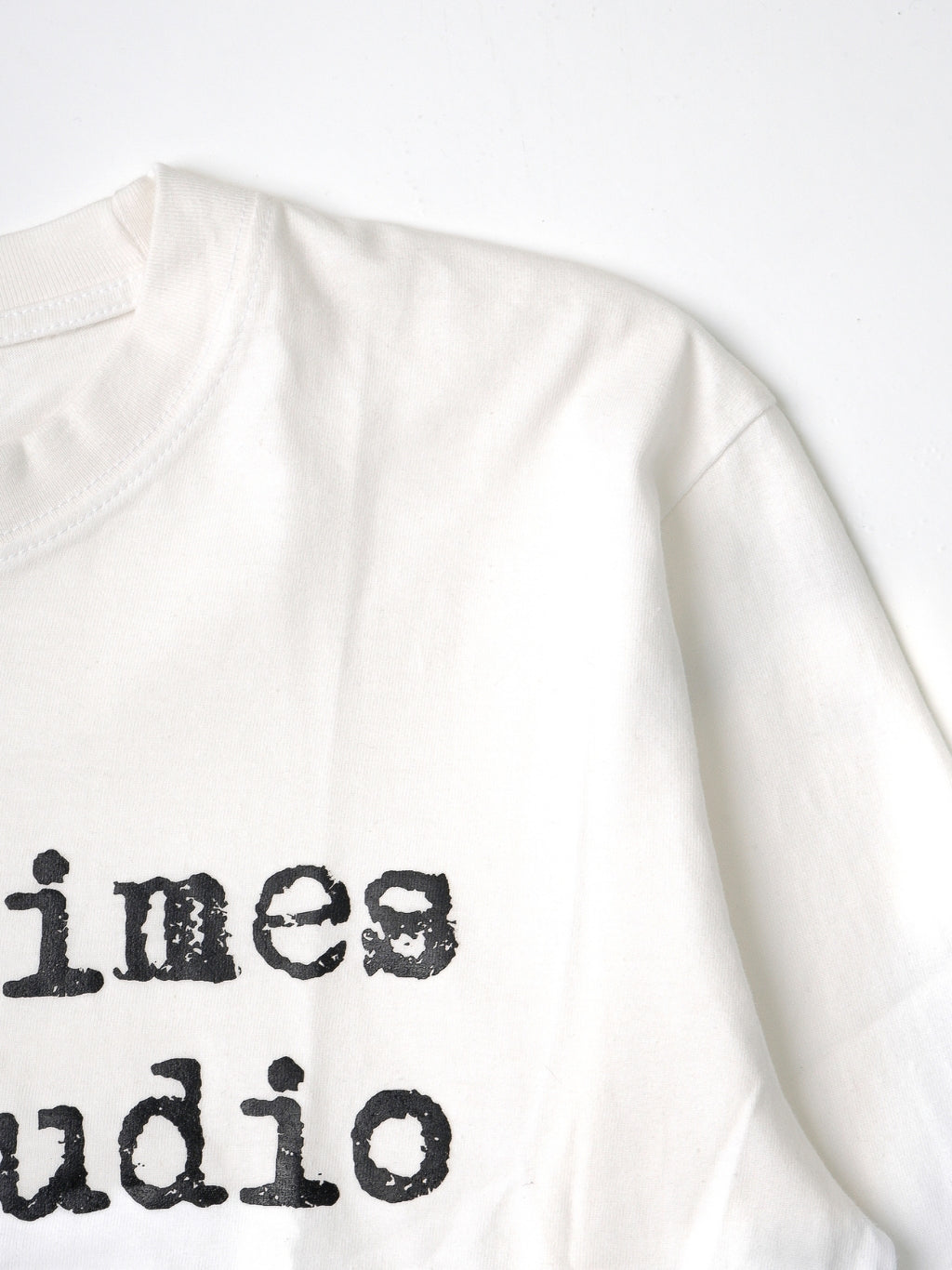 Logo Tee Longlseeve - Broken White