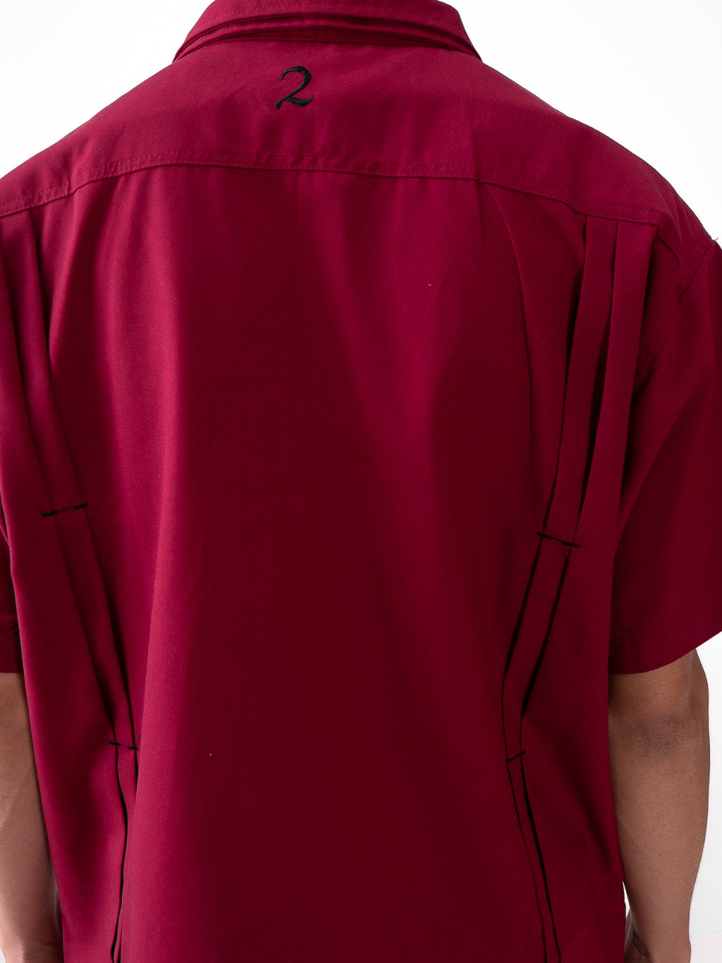 Chinese Shirt - Maroon