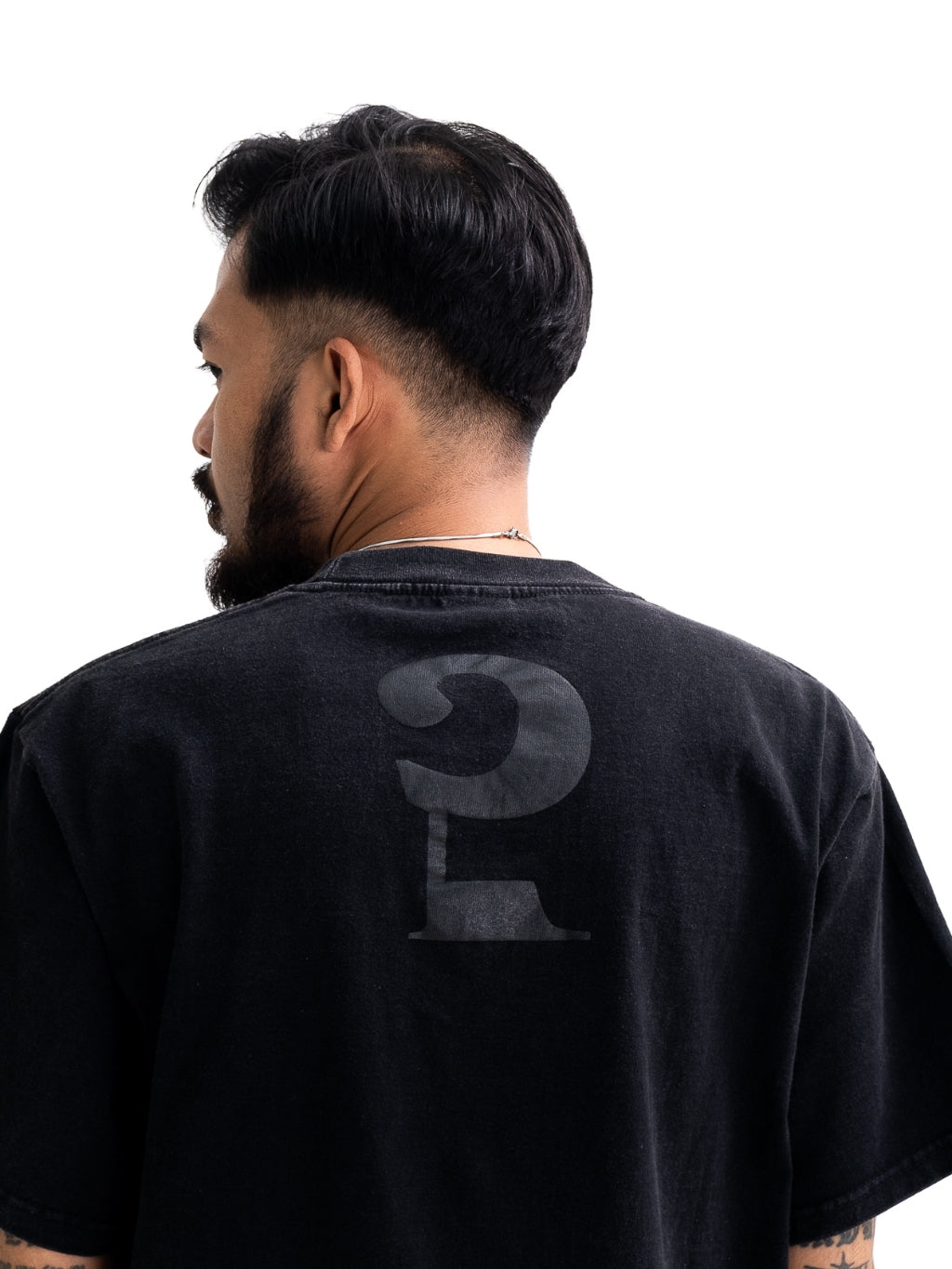 Sun Tee - Washed Black