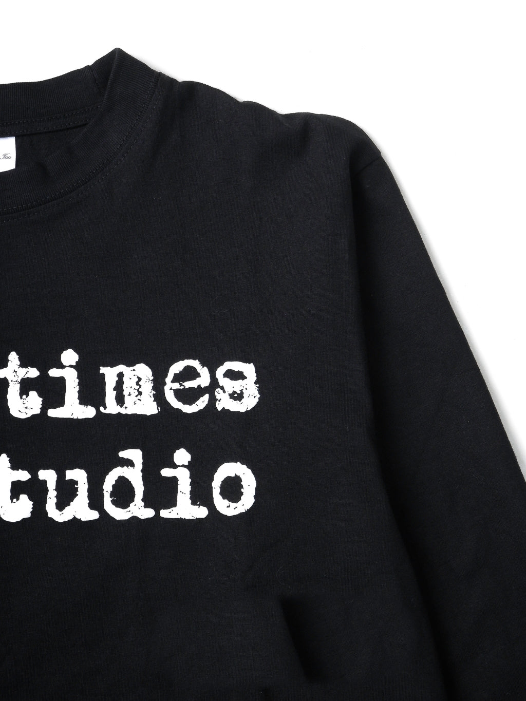 Logo Tee Longsleeve - Jet Black