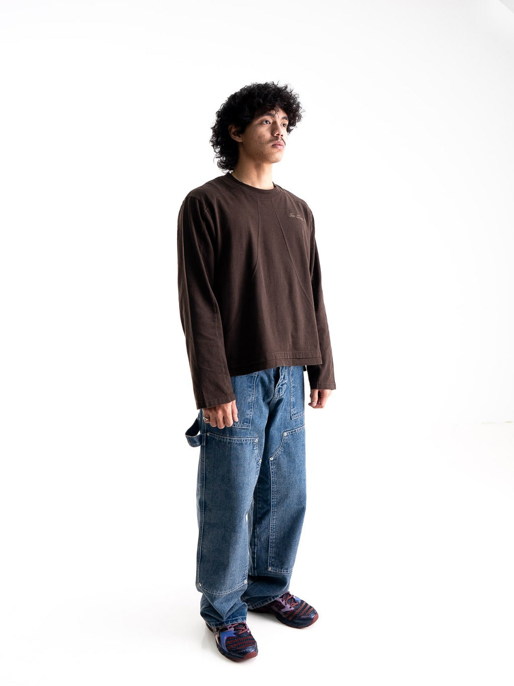 Boxy Daily Tee - Brown