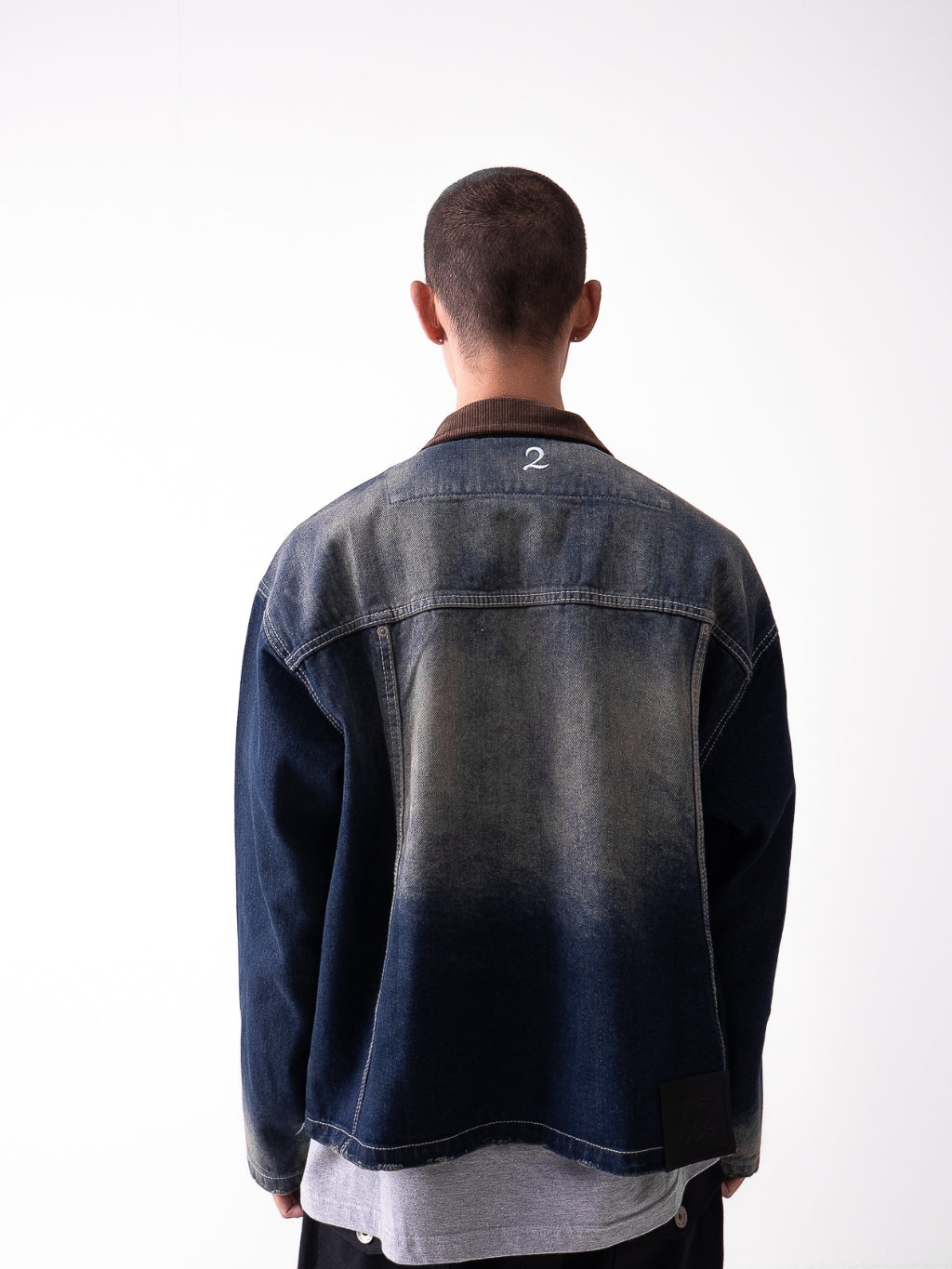 Four Pockets Denim Jacket - Vintage Blue