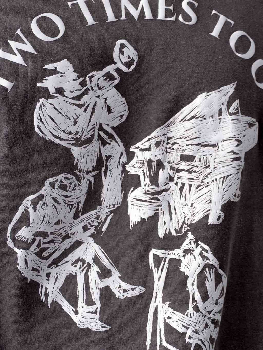 Vintage Grey Jazz Tee (Regular Fit)