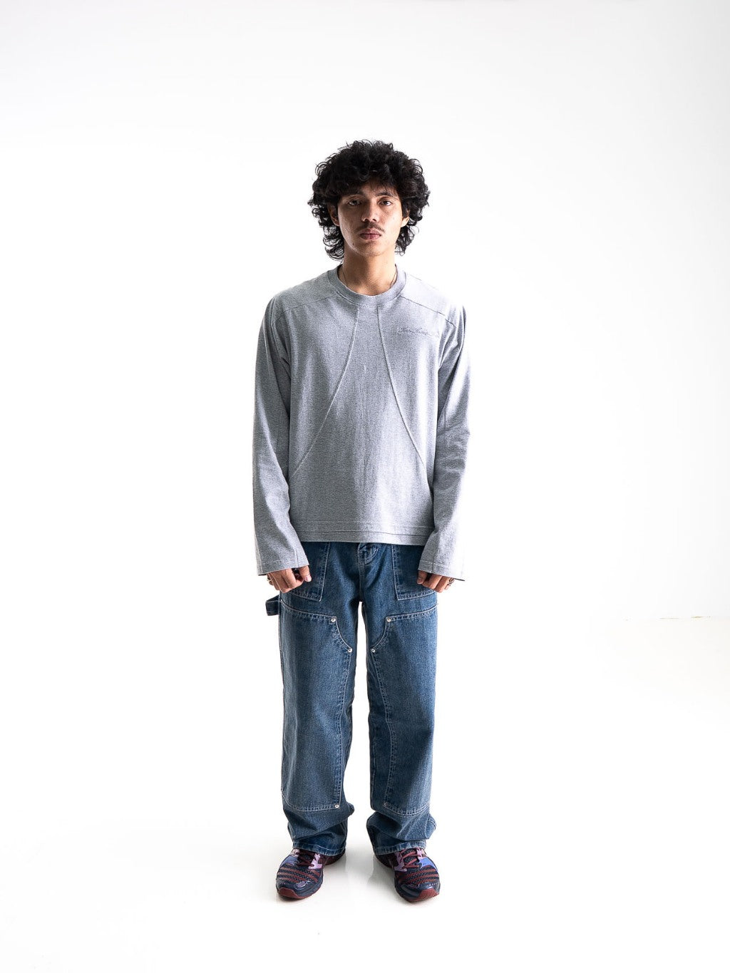 Boxy Daily Tee - Misty Grey