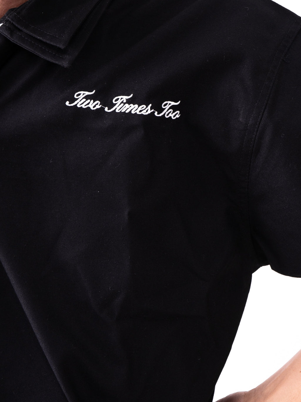 Asymmetrical Workshirt - Jet Black