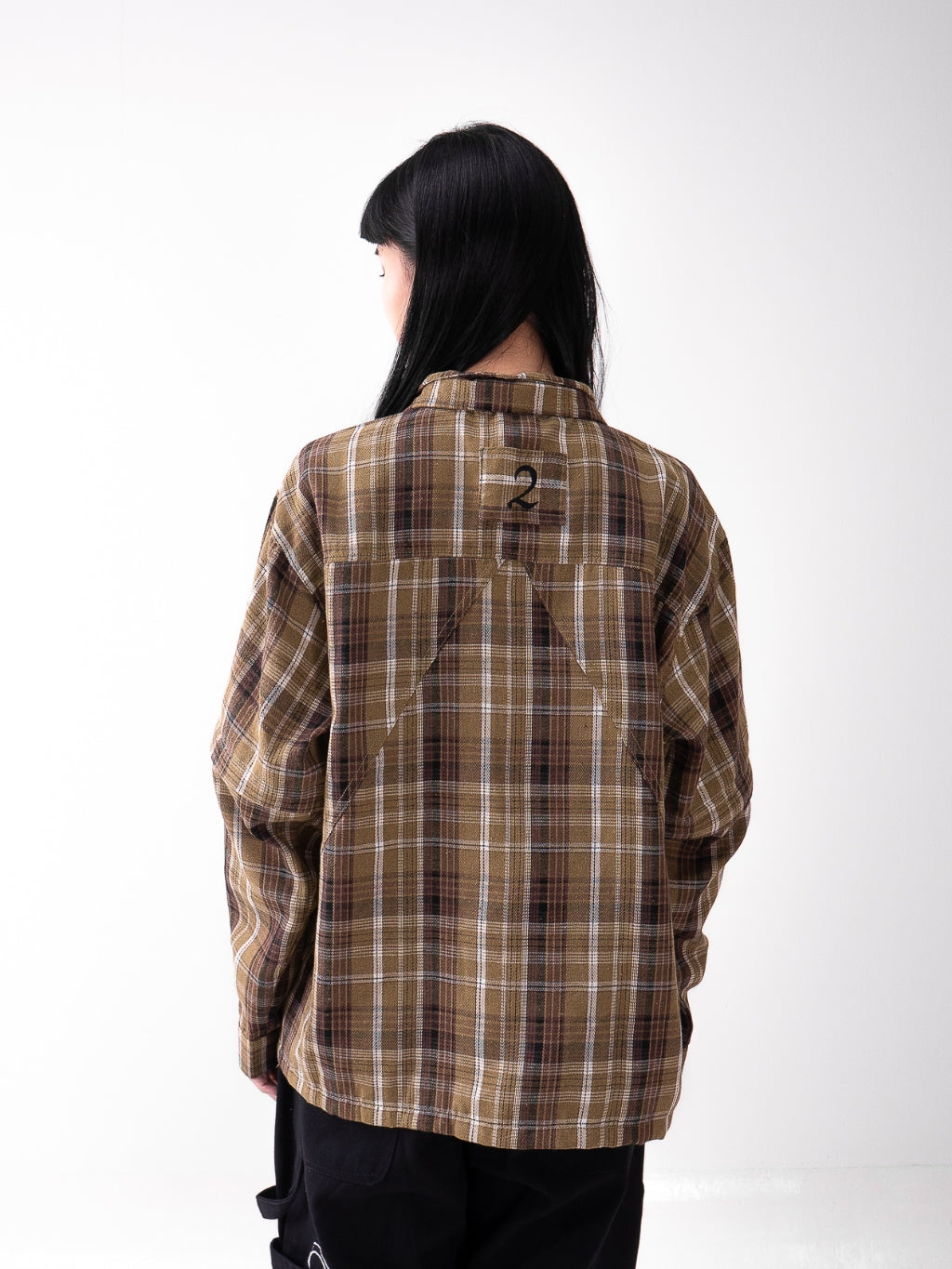 Detachable Multi Button Flannel - Moss