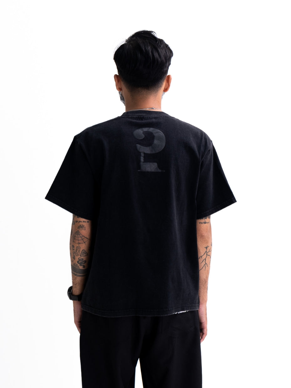 Sun Tee - Washed Black
