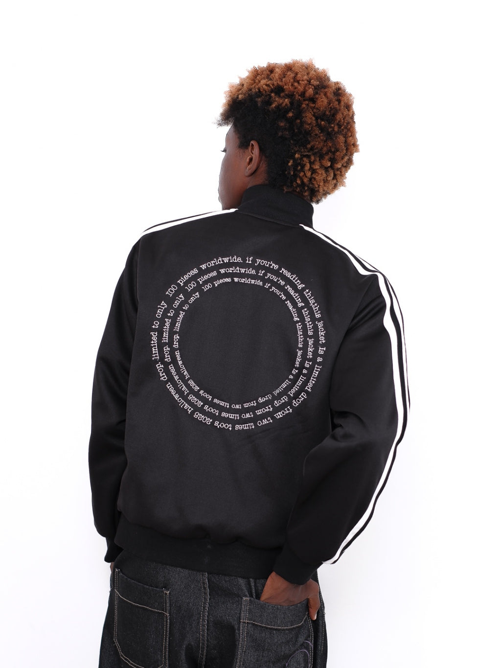 Track Jacket - Black and White