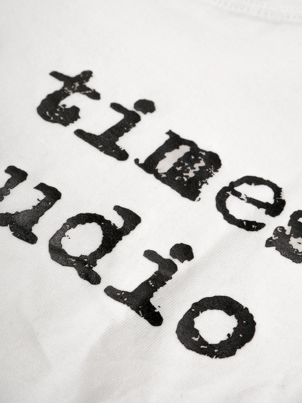 Logo Tee Longlseeve - Broken White