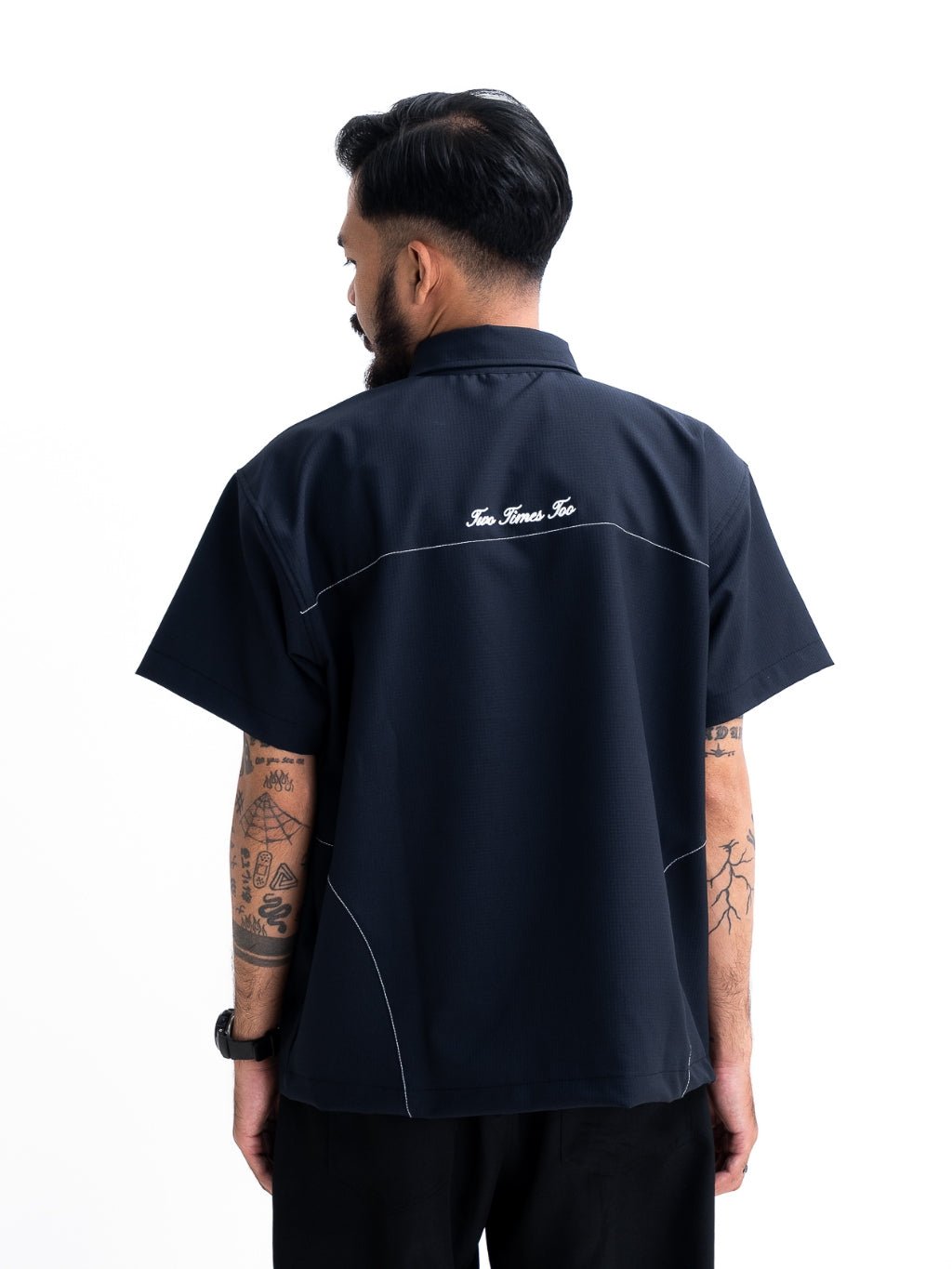 Asymmetrical Crinkle Shirt