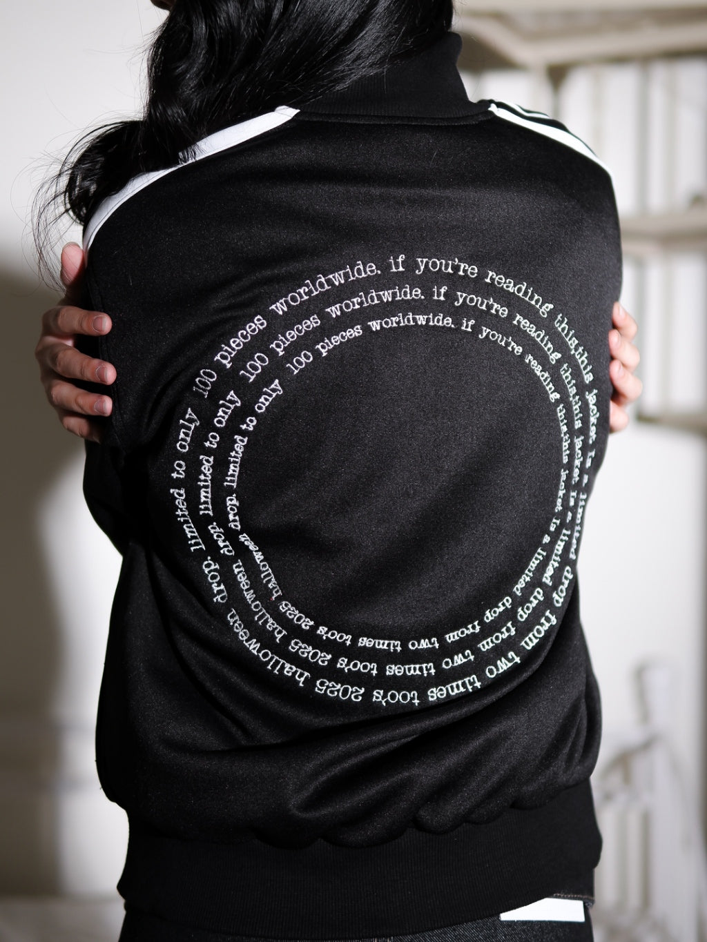Track Jacket - Black and White