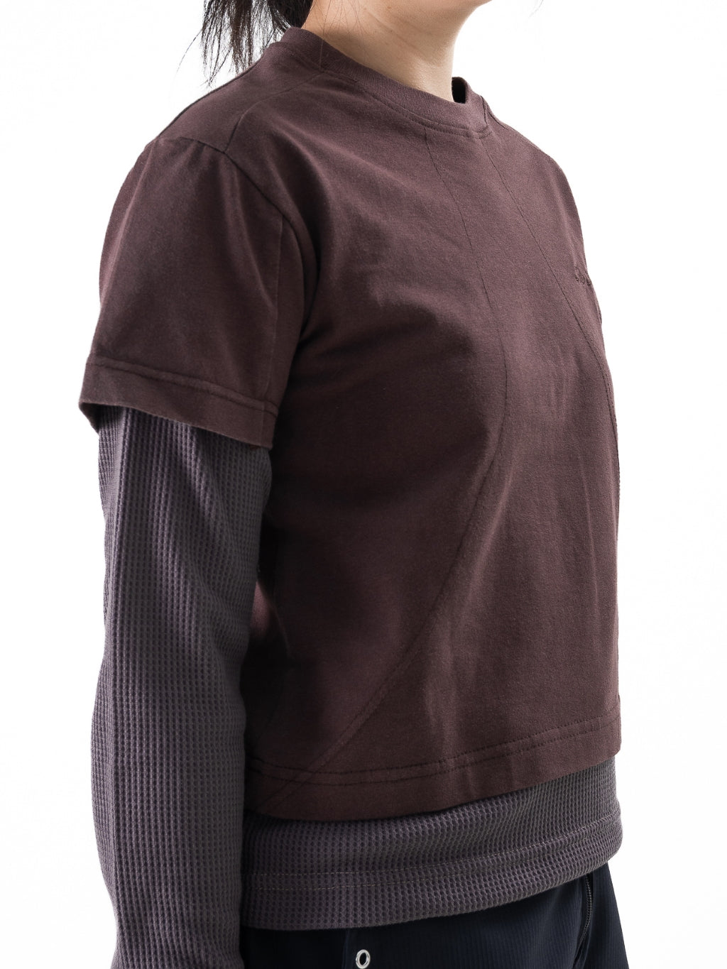 Double Layered Waffle - Ash Purple