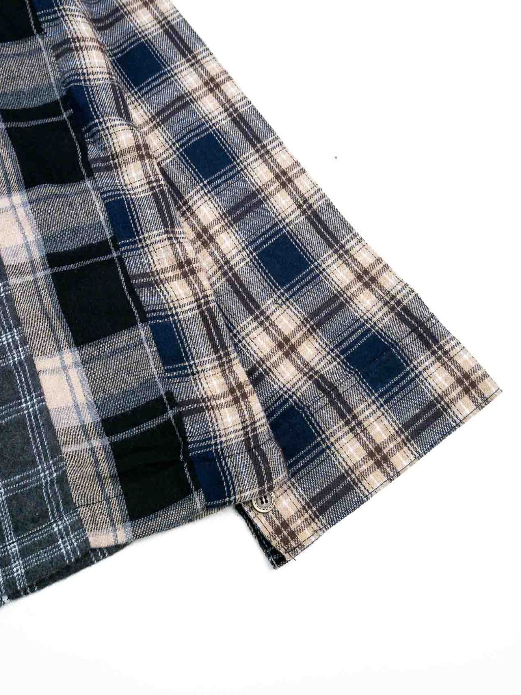 8 Cuts Button Flannel