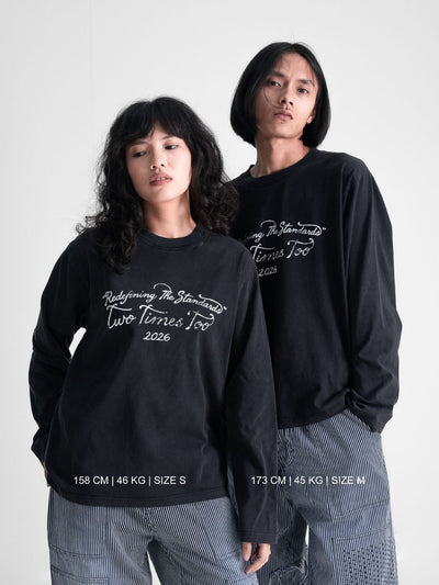 Cursive Tee Longsleeve