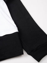 Double Layered Waffle White/Black (Men)
