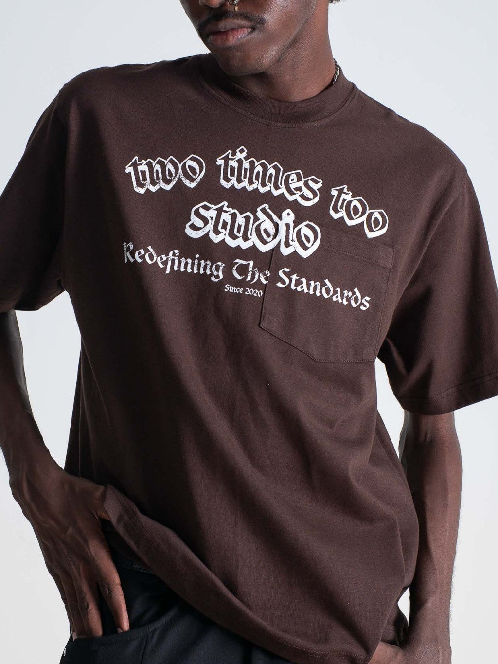 Studio Tee - Brown