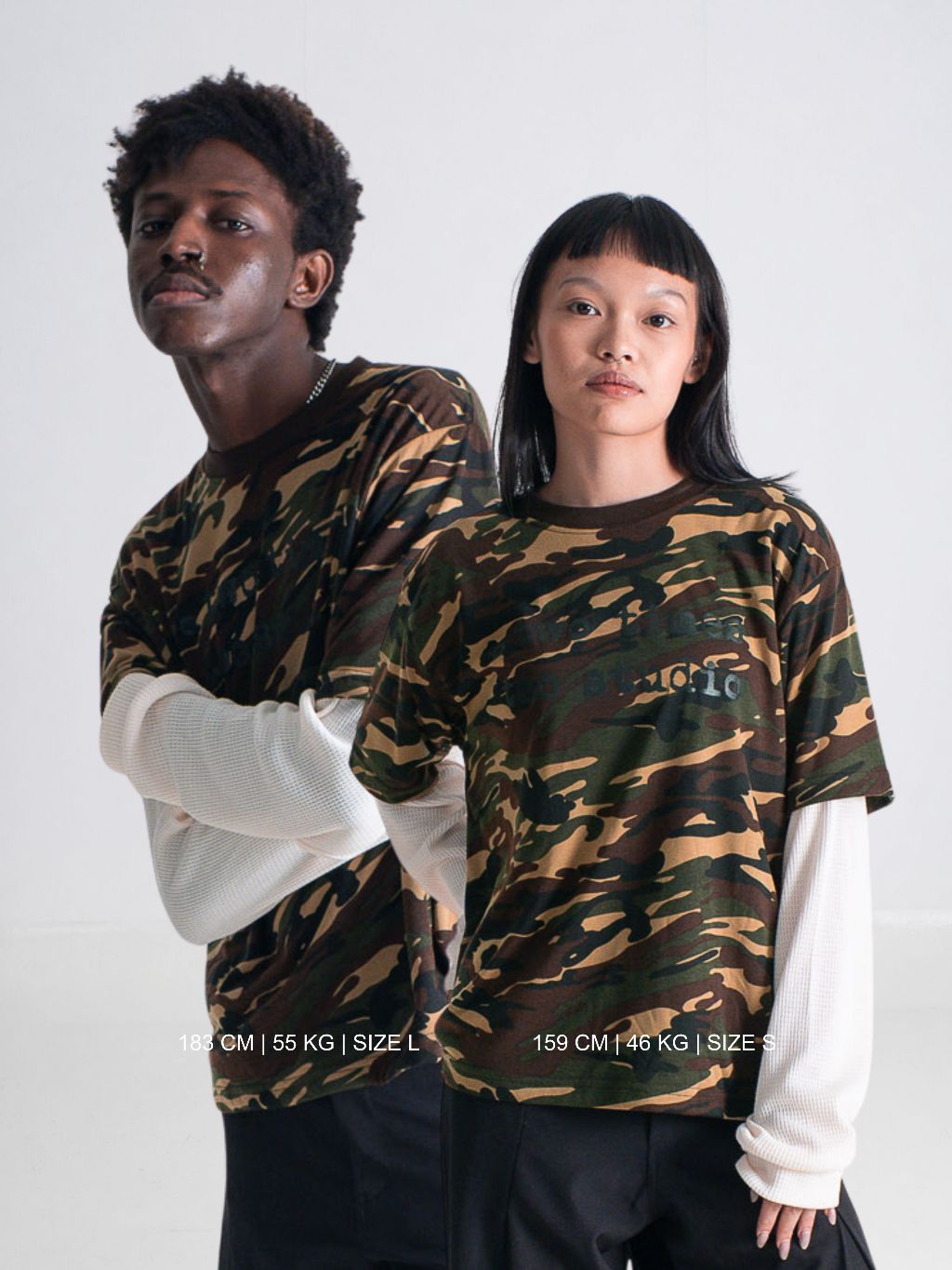 Camo Double Layered Waffle