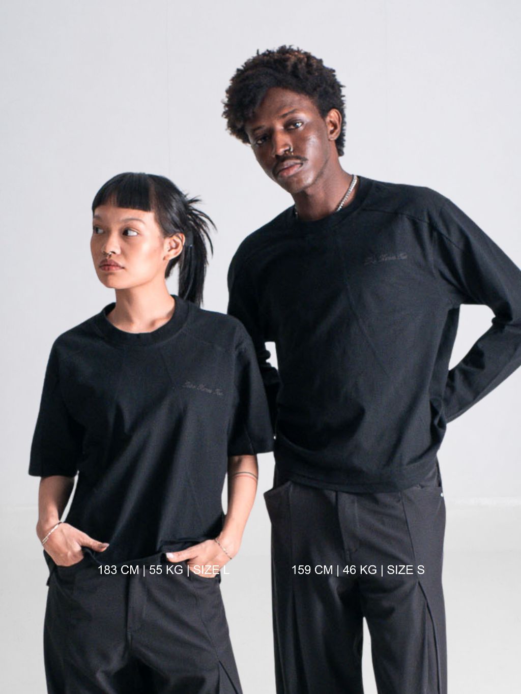 Boxy Daily Tee Jet Black