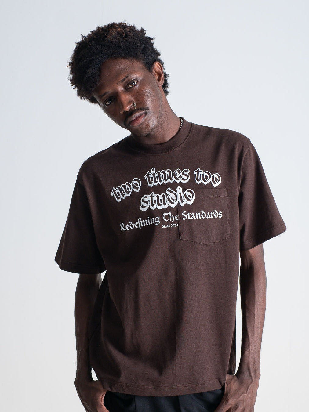 Studio Tee - Brown