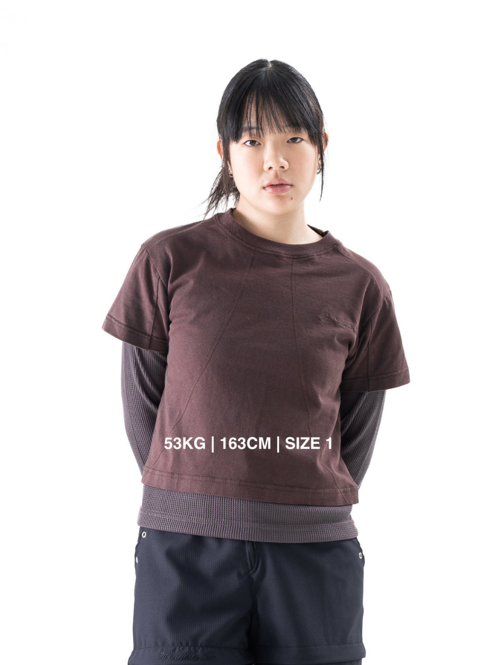 Double Layered Waffle - Ash Purple