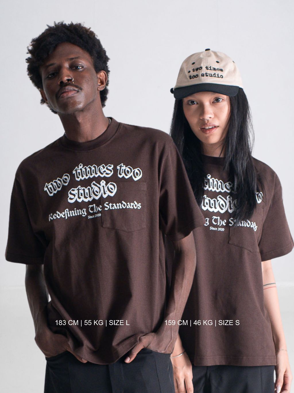 Studio Tee - Brown