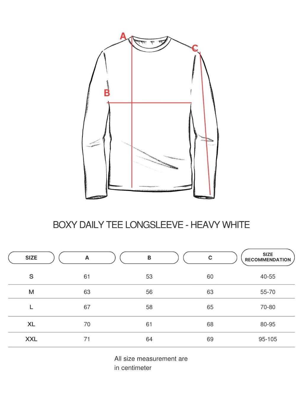 Boxy Daily Tee - Heavy White