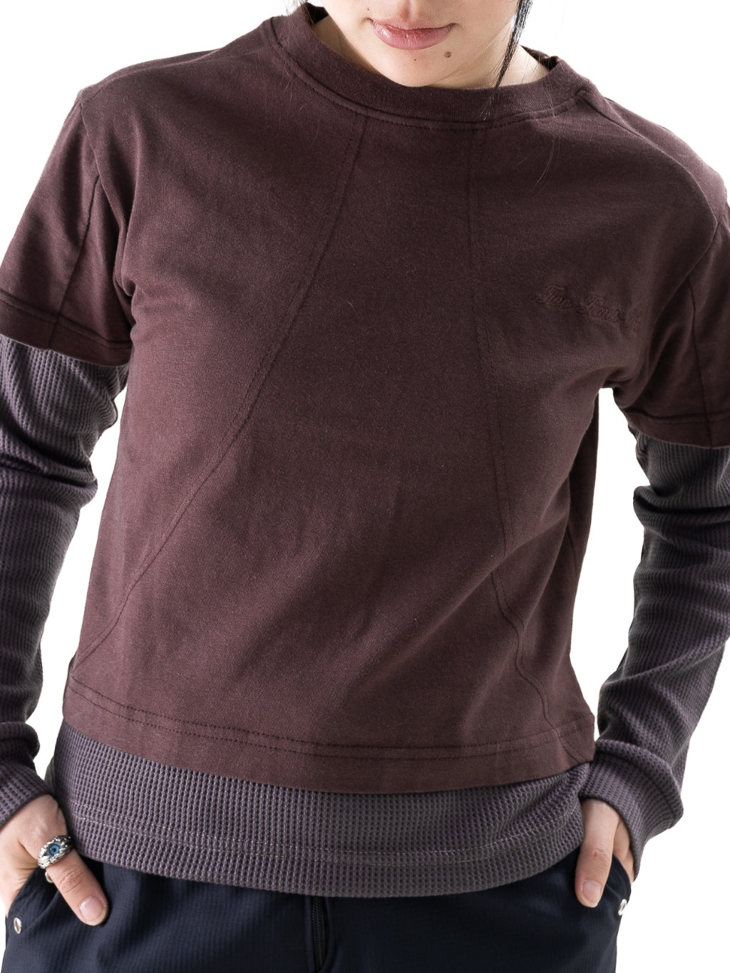 Double Layered Waffle - Ash Purple