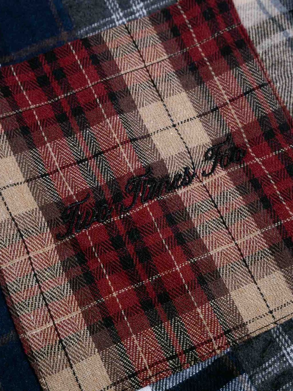 8 Cuts Button Flannel