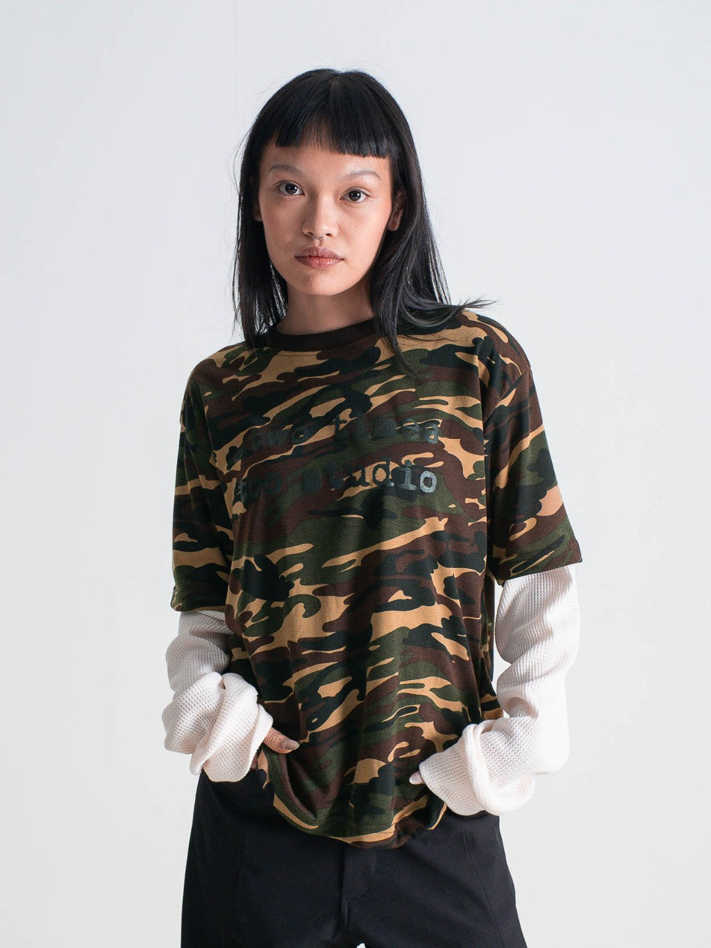 Camo Double Layered Waffle