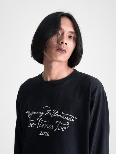Cursive Tee Longsleeve