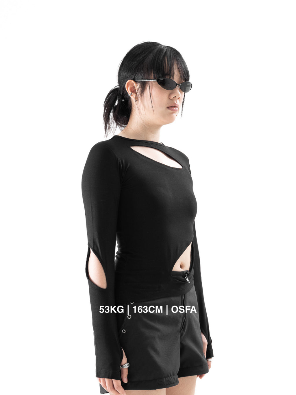 Slit Tencel Longsleeve