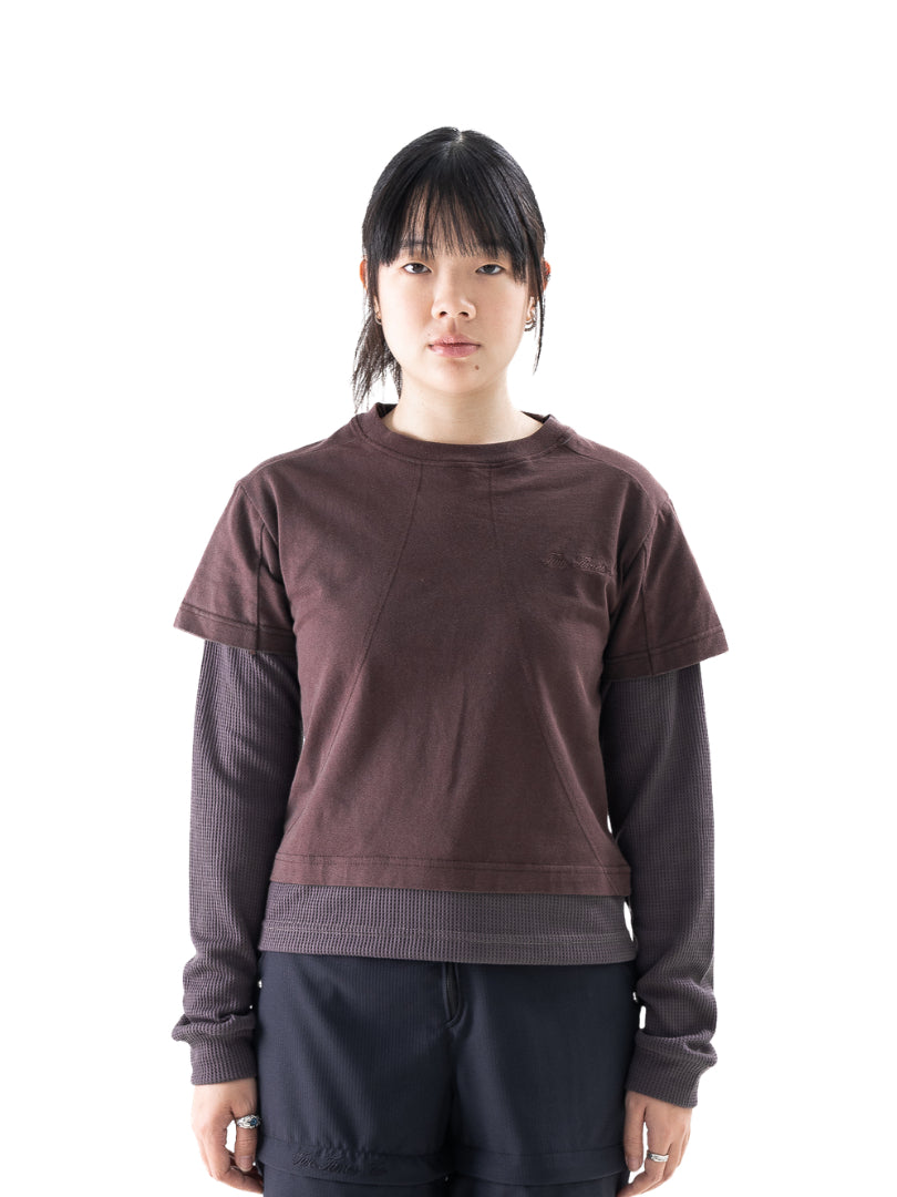 Double Layered Waffle - Ash Purple