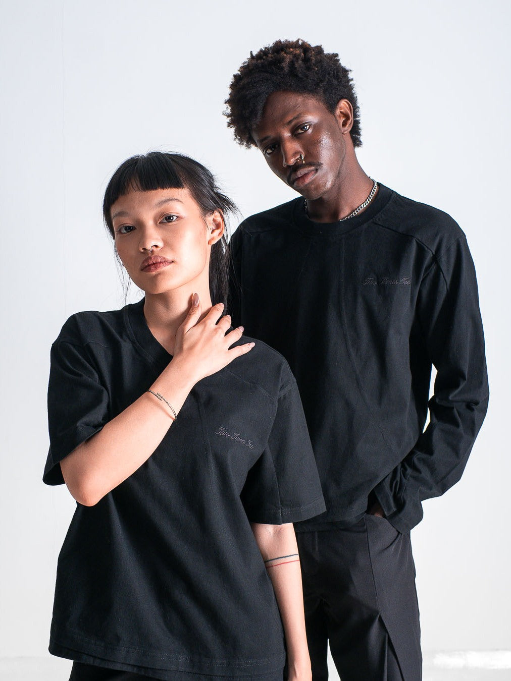 Boxy Daily Tee Jet Black