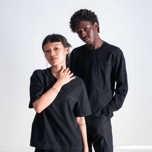 Boxy Daily Tee Jet Black