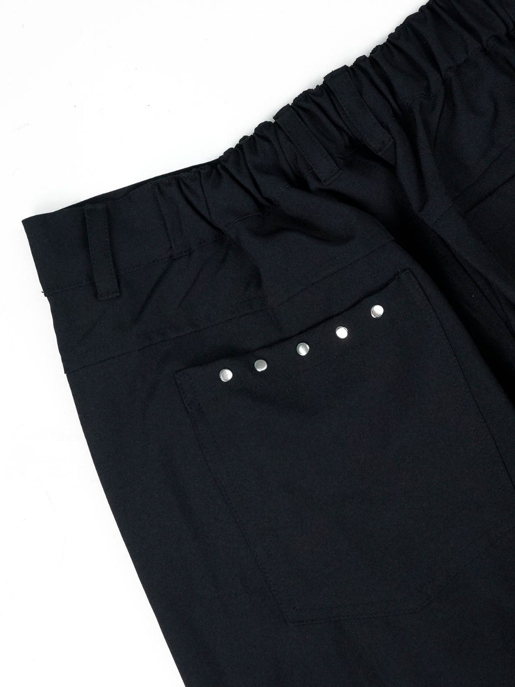 Pleated Everyday Trousers - Jet Black